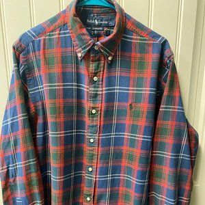 Ralph Lauren Christmas Dress Shirt Classic Fit